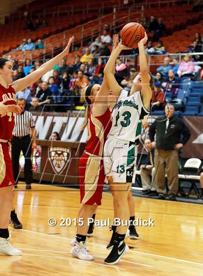 Thumbnail 3 in Olean vs Allegany-Limestone (IAABO Holiday Tournament Championship) photogallery.