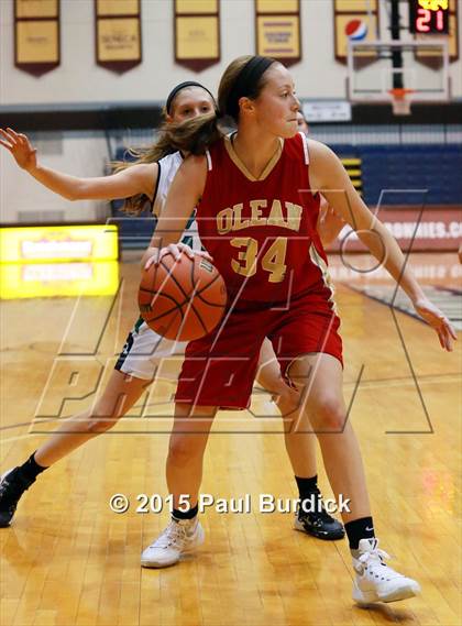 Thumbnail 1 in Olean vs Allegany-Limestone (IAABO Holiday Tournament Championship) photogallery.