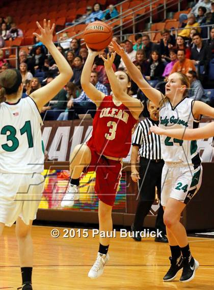 Thumbnail 1 in Olean vs Allegany-Limestone (IAABO Holiday Tournament Championship) photogallery.