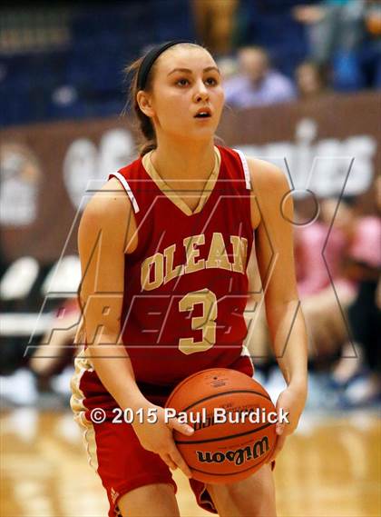Thumbnail 2 in Olean vs Allegany-Limestone (IAABO Holiday Tournament Championship) photogallery.