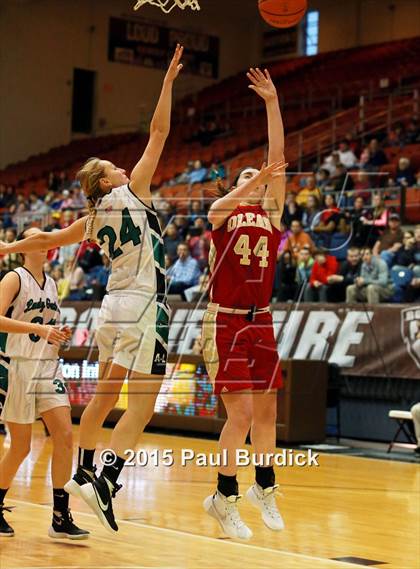 Thumbnail 3 in Olean vs Allegany-Limestone (IAABO Holiday Tournament Championship) photogallery.
