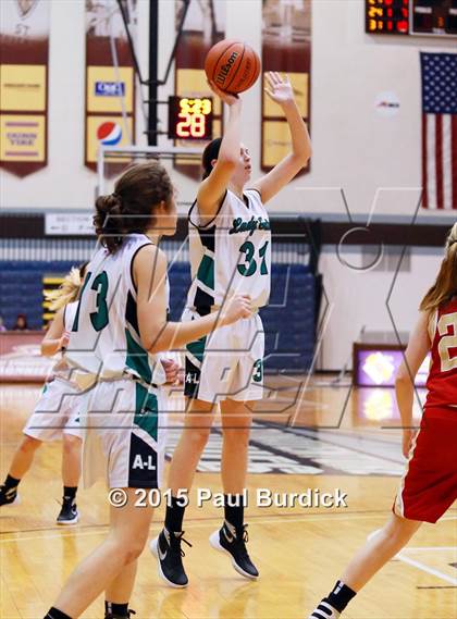 Thumbnail 2 in Olean vs Allegany-Limestone (IAABO Holiday Tournament Championship) photogallery.