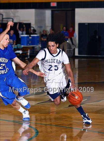 Thumbnail 1 in College Park vs. North Crowley (McDonalds Texas Invitational) photogallery.