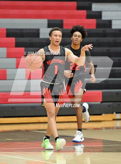 Thumbnail 1 in Murrieta Valley vs. Santiago (Tustin Holiday Classic) photogallery.