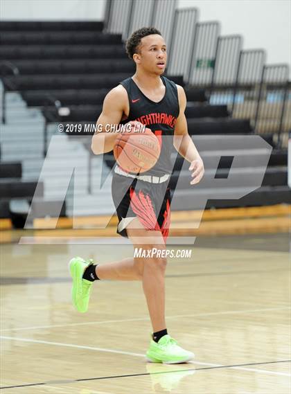 Thumbnail 1 in Murrieta Valley vs. Santiago (Tustin Holiday Classic) photogallery.