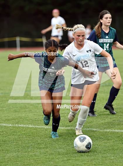 Thumbnail 2 in Hopewell @ Weddington (NCHSAA 4A Round 3) photogallery.