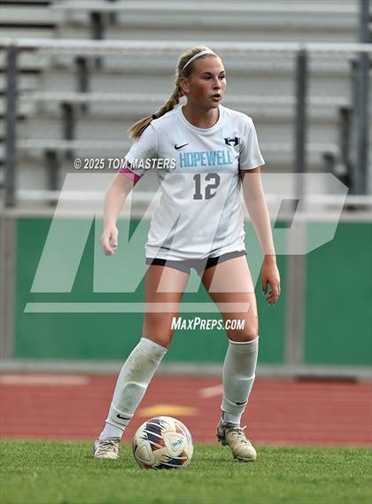 Thumbnail 3 in Hopewell @ Weddington (NCHSAA 4A Round 3) photogallery.