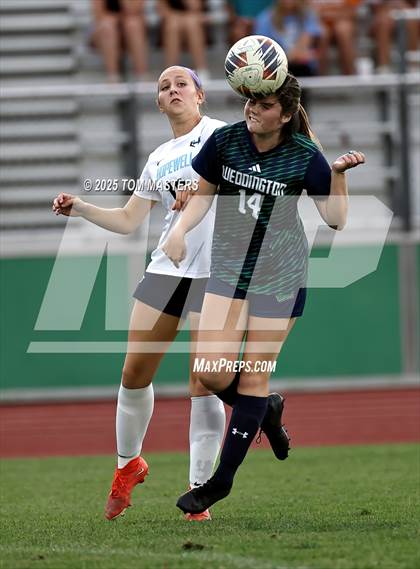 Thumbnail 3 in Hopewell @ Weddington (NCHSAA 4A Round 3) photogallery.