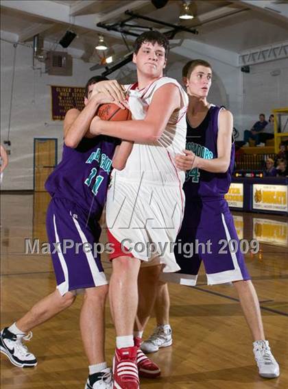 Thumbnail 2 in Loudon County vs Knoxville Home School Ambassadors (Oliver Springs Bobcat Thanksgiving Classic) photogallery.