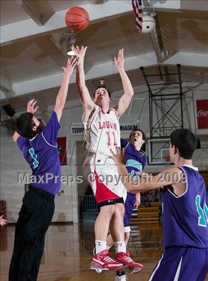 Thumbnail 2 in Loudon County vs Knoxville Home School Ambassadors (Oliver Springs Bobcat Thanksgiving Classic) photogallery.