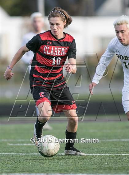 Thumbnail 3 in Clarence @ Williamsville North (Section 6 Class AA Semifinal) photogallery.