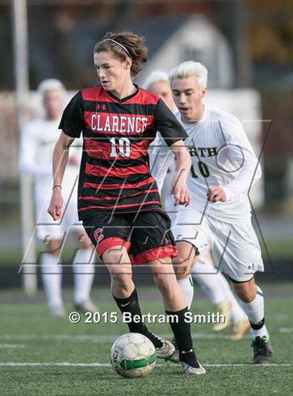 Thumbnail 2 in Clarence @ Williamsville North (Section 6 Class AA Semifinal) photogallery.