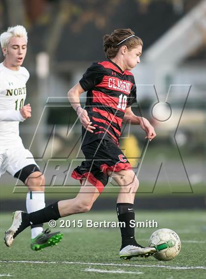 Thumbnail 2 in Clarence @ Williamsville North (Section 6 Class AA Semifinal) photogallery.