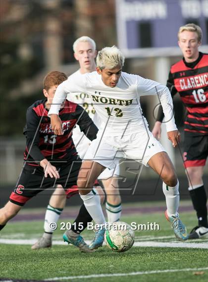 Thumbnail 3 in Clarence @ Williamsville North (Section 6 Class AA Semifinal) photogallery.