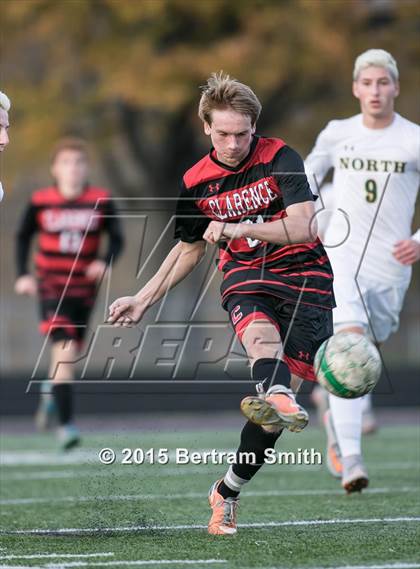 Thumbnail 1 in Clarence @ Williamsville North (Section 6 Class AA Semifinal) photogallery.