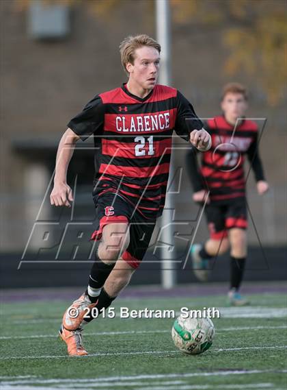Thumbnail 2 in Clarence @ Williamsville North (Section 6 Class AA Semifinal) photogallery.
