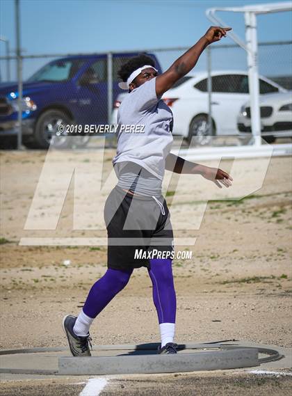 Thumbnail 2 in Highland vs Littlerock vs Eastside (Shot Put) photogallery.