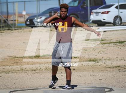 Thumbnail 2 in Highland vs Littlerock vs Eastside (Shot Put) photogallery.