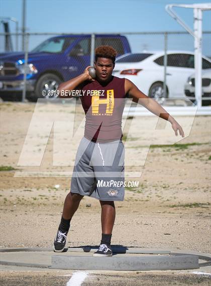 Thumbnail 3 in Highland vs Littlerock vs Eastside (Shot Put) photogallery.
