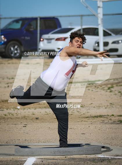 Thumbnail 2 in Highland vs Littlerock vs Eastside (Shot Put) photogallery.