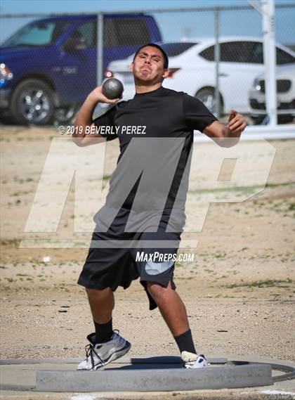 Thumbnail 2 in Highland vs Littlerock vs Eastside (Shot Put) photogallery.