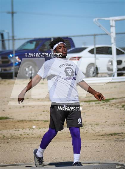 Thumbnail 3 in Highland vs Littlerock vs Eastside (Shot Put) photogallery.