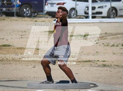 Thumbnail 1 in Highland vs Littlerock vs Eastside (Shot Put) photogallery.