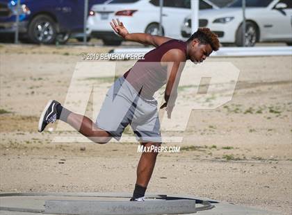Thumbnail 1 in Highland vs Littlerock vs Eastside (Shot Put) photogallery.