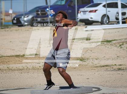 Thumbnail 3 in Highland vs Littlerock vs Eastside (Shot Put) photogallery.