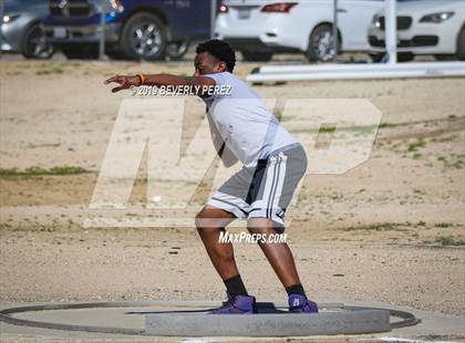 Thumbnail 3 in Highland vs Littlerock vs Eastside (Shot Put) photogallery.