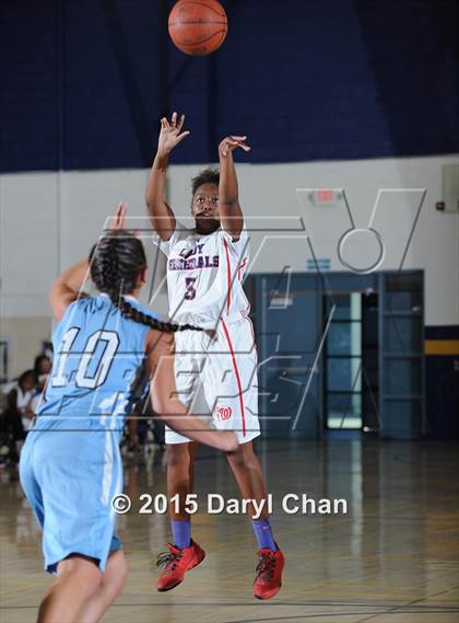 Thumbnail 2 in George Washington Prep vs. Montclair (Gary Houston Invitational) photogallery.