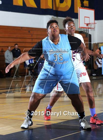 Thumbnail 2 in George Washington Prep vs. Montclair (Gary Houston Invitational) photogallery.