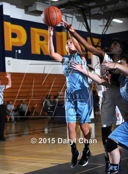 Thumbnail 2 in George Washington Prep vs. Montclair (Gary Houston Invitational) photogallery.