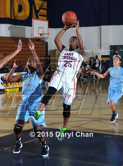 Thumbnail 2 in George Washington Prep vs. Montclair (Gary Houston Invitational) photogallery.