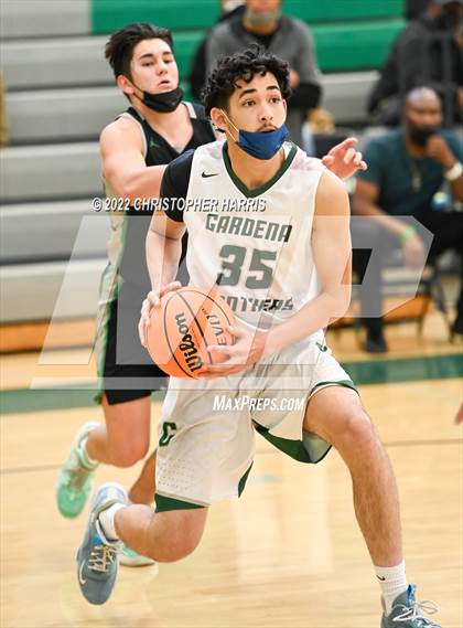 Thumbnail 3 in Eagle Rock @ Gardena (CIF LAC Round 1 Playoff) photogallery.
