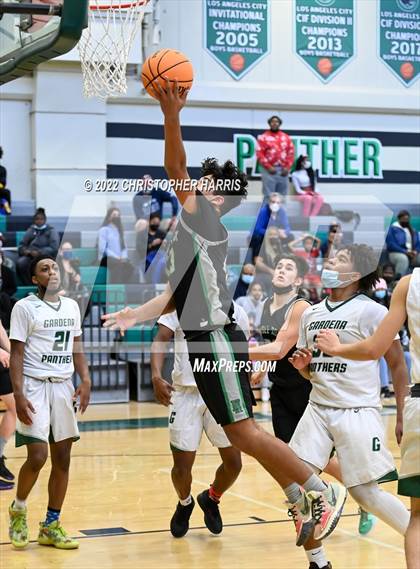 Thumbnail 3 in Eagle Rock @ Gardena (CIF LAC Round 1 Playoff) photogallery.