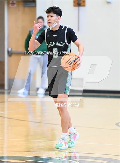 Thumbnail 2 in Eagle Rock @ Gardena (CIF LAC Round 1 Playoff) photogallery.