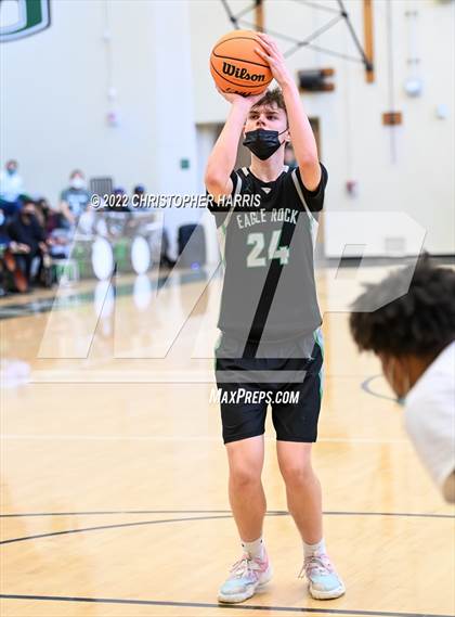 Thumbnail 2 in Eagle Rock @ Gardena (CIF LAC Round 1 Playoff) photogallery.