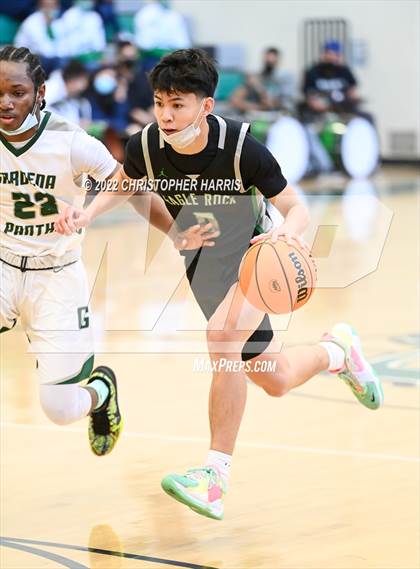 Thumbnail 2 in Eagle Rock @ Gardena (CIF LAC Round 1 Playoff) photogallery.