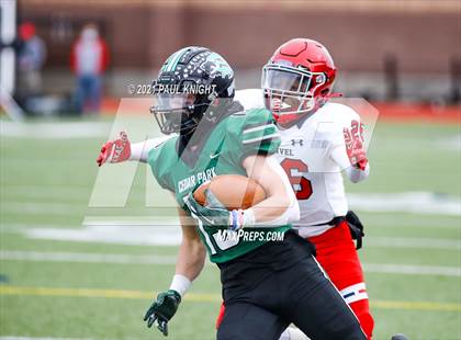 Thumbnail 3 in Manvel @ Cedar Park (UIL 5A D1 Quarterfinal Playoff) photogallery.
