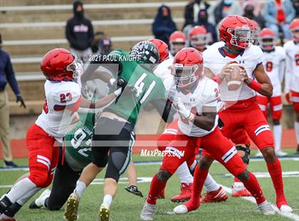 Thumbnail 3 in Manvel @ Cedar Park (UIL 5A D1 Quarterfinal Playoff) photogallery.