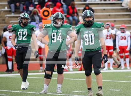 Thumbnail 2 in Manvel @ Cedar Park (UIL 5A D1 Quarterfinal Playoff) photogallery.