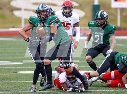 Thumbnail 3 in Manvel @ Cedar Park (UIL 5A D1 Quarterfinal Playoff) photogallery.
