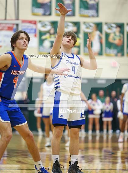 Thumbnail 3 in Whiteland vs. Franklin Community (IHSAA 4A Sectional Semifinal) photogallery.