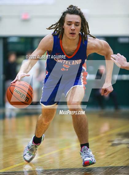 Thumbnail 3 in Whiteland vs. Franklin Community (IHSAA 4A Sectional Semifinal) photogallery.