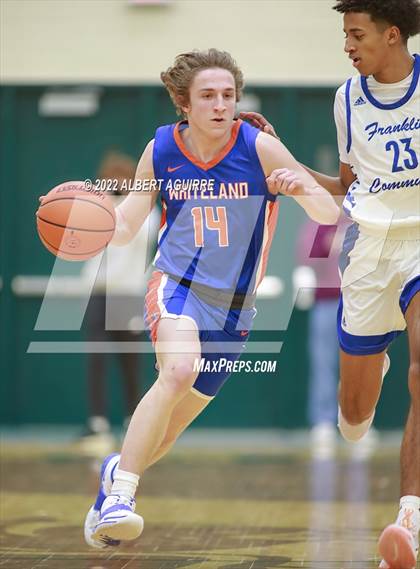 Thumbnail 2 in Whiteland vs. Franklin Community (IHSAA 4A Sectional Semifinal) photogallery.