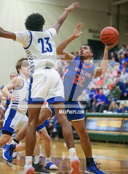 Thumbnail 2 in Whiteland vs. Franklin Community (IHSAA 4A Sectional Semifinal) photogallery.