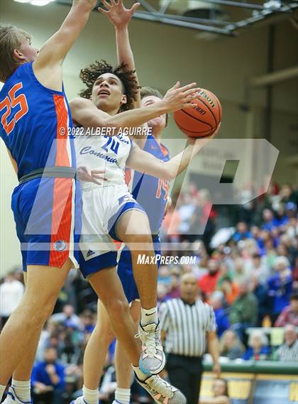 Thumbnail 1 in Whiteland vs. Franklin Community (IHSAA 4A Sectional Semifinal) photogallery.