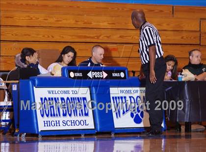 Thumbnail 1 in John Bowne vs Bassick (Queens Jam Christmas Classic) photogallery.