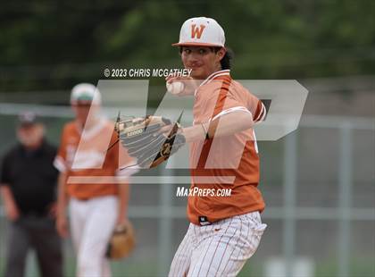 Thumbnail 2 in North Mesquite @ White (UIL Class 5A Baseball Region II Bi-District) photogallery.